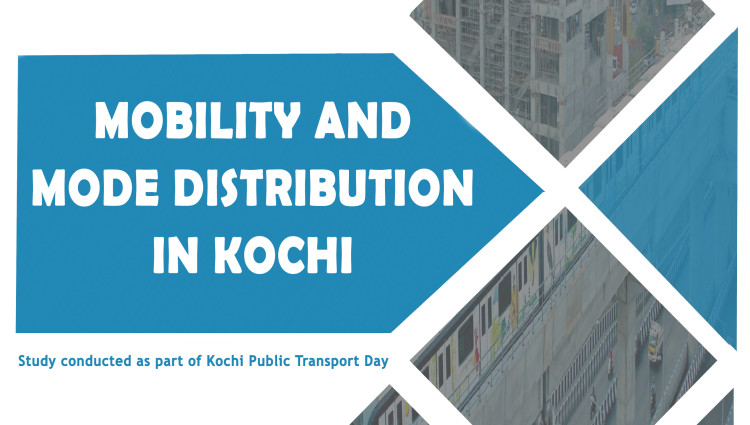 Kochi Public Transport Day| Mobility and Mode Distribution in Kochi